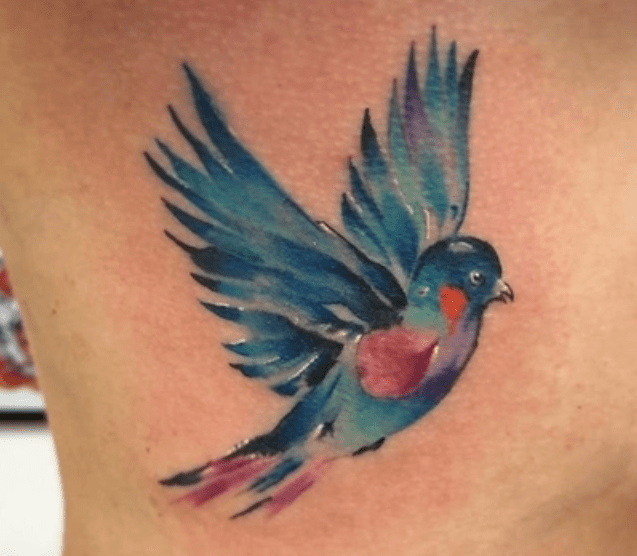 Modèle de tatouage d'oiseau - tktxfrance