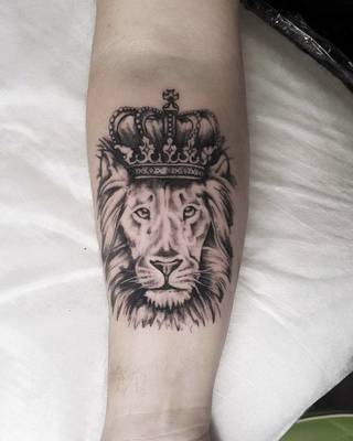 Modèle de tatouage Lion - tktxfrance