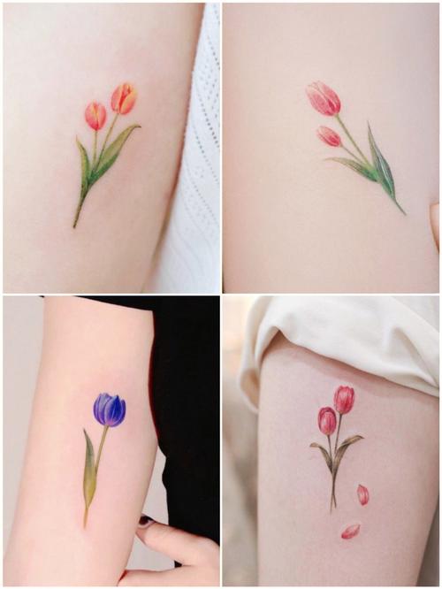 Motif de tatouage : Papillons amoureux des fleurs - tktxfrance